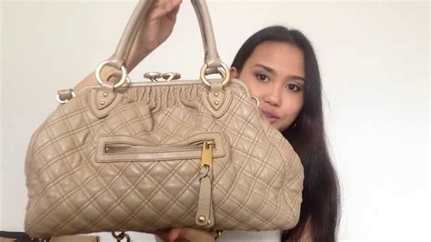 fake stam bag|Marc Jacobs Stam Bag in Blush. How to tell Real or Fake..! :.